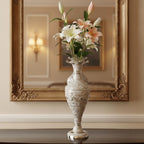 Enamel Flower Vase