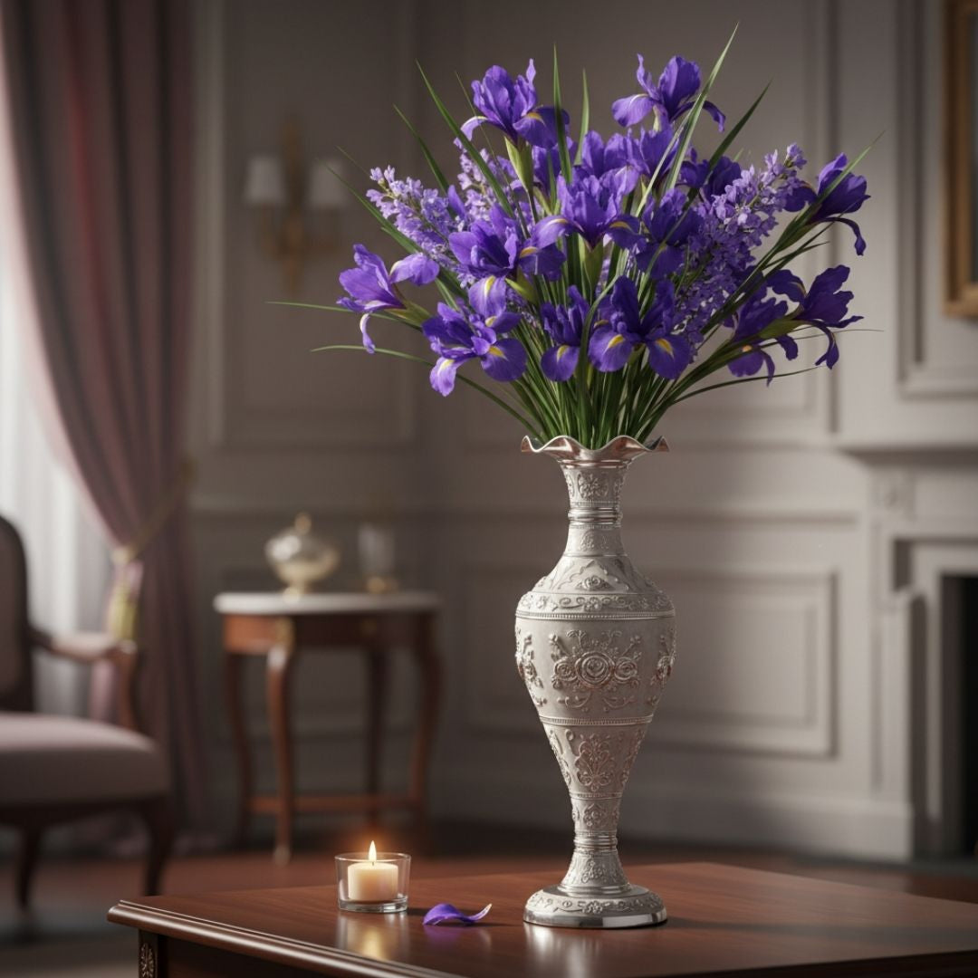 Enamel Flower Vase