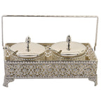 Set of 2 Pot with Handle Basket